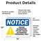 Signmission Equine Quarantine Do Sign, Vinyl Decal, 14in W x 10in L, 2PK OS-2PACK-NS-D-1014-L-15638 - alternate 4